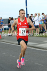 Senior mens 6 stage relay, 2021 Northern 6 and 4 Stage and Young Athletes Road Relays, Redcar. Photo: David T. Hewitson/Sports for All Pics